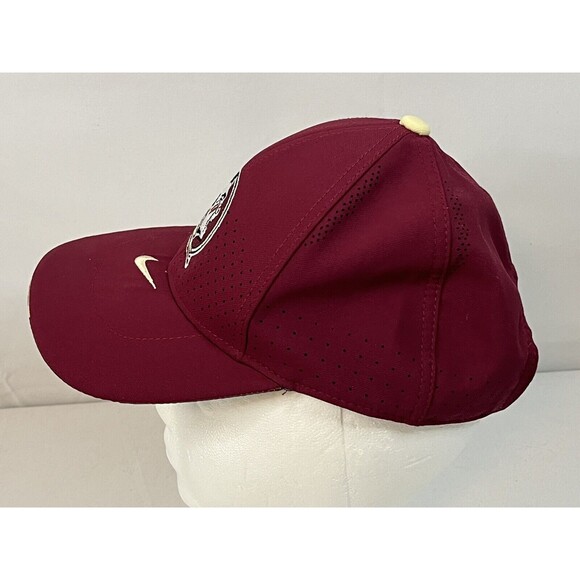 Nike Florida State Seminoles FSU Legacy91 Red Aerobill Adjustable Hat Cap Youth - Picture 2 of 10